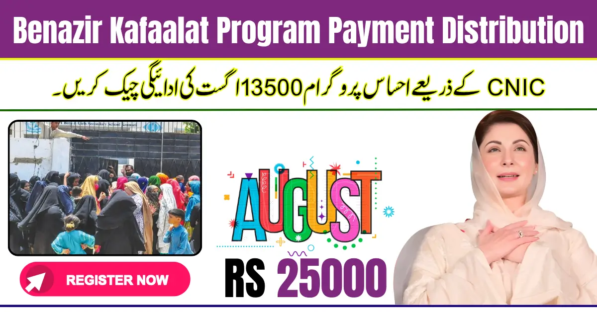 Benazir Kafaalat Program Payment Distribution